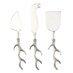 Juego de cuchillos para queso de metal elegante y de alta calidad, ideal para cenas, veladas de vino y celebraciones. - Product Image 5