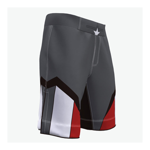 Shorts MMA personnalisés pour hommes, 100% coton, taille élastique, motif uni, tissu en toile imperméable, séchage rapide, respirant - Product Image 5
