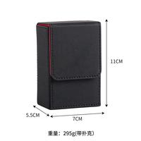 Étui pour jetons de poker en céramique personnalisable, fourni par l'usine, en cuir PU, porte-cartes de jeu, écologique, durable, portable