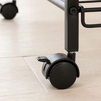 Chariot de rangement de cuisine à 4 niveaux en métal sur roulettes, étagères de rangement pour aliments