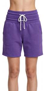 <b>Mens</b> Solid Front Double Waisted <b>Brown</b> Elastic Mid Waist Wide Leg Baggy Drawstring Cargo <b>Shorts</b> Breathable Casual Summer Worsted - Product Image 4
