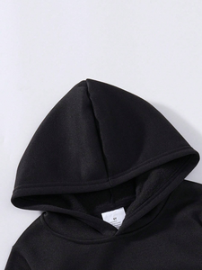 Sudadera con Capucha Extra Grande Personalizada con Estampado Sólido para Navidad, 100% Poliéster Transpirable, Proveedor Mayorista - Product Image 3