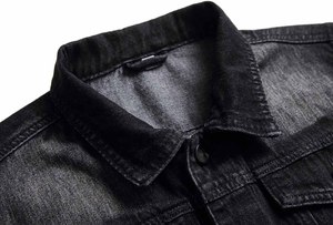 Stylish Design <b>Men</b> Winter 100% Cotton Custom Logo Jean Denim Streetwear <b>Jackets</b> with <b>Canvas</b> Fabric <b>for</b> Sports - Product Image 3