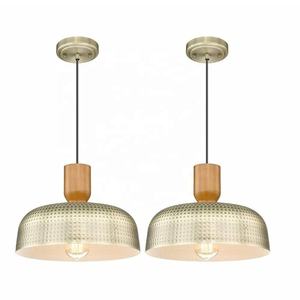 High Quality <b>Cream</b> Metal Pendent Lamp Metal Ceiling Light Shade <b>Lampshade</b> for Ceiling Light Metal Hanging Lamp - Product Image 5