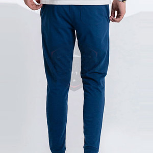 Jogging pour hommes en coton respirant, légers, taille haute, décontractés, écologiques, fabrication professionnelle, service OEM, conception de logo personnalisé - Product Image 2