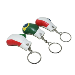 Mini Boxing Gloves Keychain Sports Keyring Gift <b>Key</b> Holder Cool Item OEM Supplier - Product Image 4