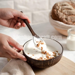 Wholesale Coconut Bowl <b>Set</b> Handmade Natural Coconut Shell Tableware for Kitchen Dining Gifts and Home Decoration - Product Image 2