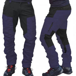 Pantalons cargo pour hommes fabriqués en tissu extensible pour une liberté de mouvement et une flexibilité faciles. Pantalons cargo polyvalents pour hommes. - Product Image 3