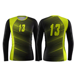 Maillot de football personnalisé pour homme, manches courtes, noir et vert lime, avec impression 13 au dos, respirant et anti-humidité, coupe ajustée à l'avant - Product Image 5