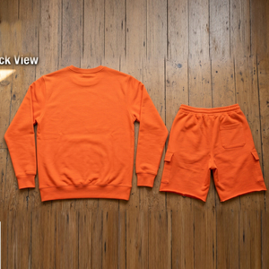 Ensemble T-shirt et short camouflage pour homme, style jogging, deux pièces, mode urbaine, survêtement à manches courtes - Product Image 4