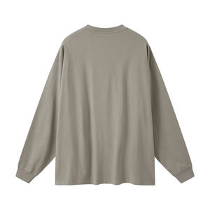 Sudadera de Cuello Redondo para Hombre, Color Verde Oscuro, Manga Larga, Estilo Casual, Poliéster/Algodón, 340g, con Bolsillo - Product Image 3