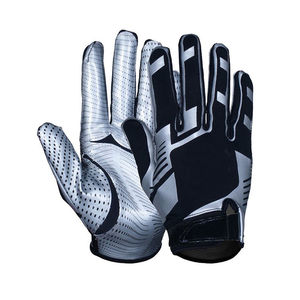 Professional Training American Football Receiver Gloves Men Breathable Spandex Design Super Sticky <b>Silicone</b> <b>Waterproof</b> - Product Image 2