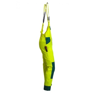Pantalon de travail en coton de sécurité avec logo personnalisé anti-plis, salopette haute visibilité réfléchissante - Product Image 4