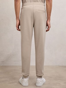 Custom Mens <b>slim</b> fit <b>jogger</b> pants tapered leg elastic waistband drawstring casual trousers modern athletic wear - Product Image 3