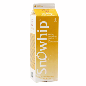 Vente Fabricant Crème Non Laitière Qualité Supérieure Prix Compétitif HALAL OEM/ODM Crème Non Laitière Snowhip pour Garniture 1KG Boulangerie - Product Image 1