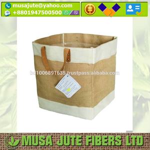 กระเป๋าช้อปปิ้งงานแต่งงานพิมพ์ลายตามสั่งขายส่งจากโรงงาน กระเป๋าช้อปปิ้งจากเส้นใยปอกระเจาแบบดิบ กระเป๋าโท้ทจากปอกระเจา ความจุขนาดใหญ่ - Product Image 4