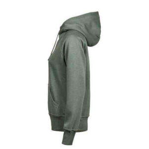 Sudadera con capucha para mujer, manga larga, color sólido, forro polar de algodón, transpirable, para otoño - Product Image 5