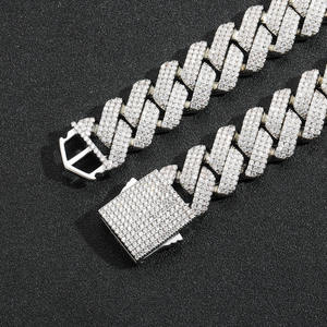 High Quality Diamond Look Hip Hop <b>Rope</b> <b>Chain</b> Necklace Gold Plated Fashion Jewelry for Men Women Daily Styling Available for Sale - Product Image 6