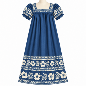 Colección de Vestidos Mumu Cómodos y Relajados, Transpirables, Hechos a Medida, Ecológicos, Lavables, con Cintura Natural - Product Image 6