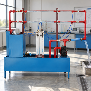 Aparato de Factor de Fricción Darcy Weisbach para Análisis de Flujo en Tuberías |   Equipo de Laboratorio para Medición de Pérdida de Presión en Fluidos - Product Image 3