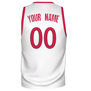 Camisetas de Baloncesto Unisex Personalizadas al por Mayor, Parte Delantera Lisa, Ropa Deportiva de Malla de Poliéster Antibacteriana, sin Mangas, Cuello en V - Product Image 4
