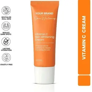 Crema Facial Blanqueadora e Iluminadora con Vitamina C, Hidratante, Antipigmentación, Cuidado de la Piel, OEM, ODM, Marca Privada, Suministro al por Mayor - Product Image 3