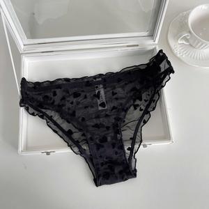 Ensembles de soutien-gorge et culottes pour femme en dentelle personnalisée, respirants, pour usage quotidien, production en gros - Product Image 2