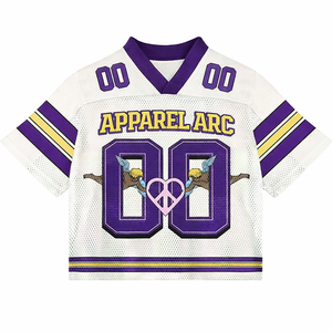 Maillot en maille ARC personnalisé pour vêtements de sport, col en V unisexe, style streetwear, vente en gros, OEM ODM, respirant, pour équipe - Product Image 1