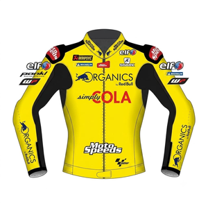 Iker Lecuona <b>Racing</b> <b>Jacket</b> Custom Kangaroo Leather MotoCP CE Approved Armored Men's Professional <b>Jacket</b>/Chaqueta - Product Image 1