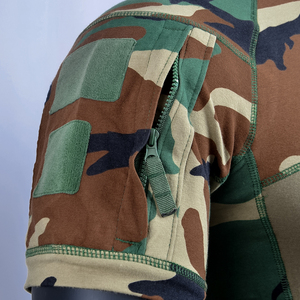 เสื้อเชิ้ตแขนสั้นสไตล์ทหารแฟชั่นใหม่ วัสดุคุณภาพดี ผลิตจากผ้าโพลีเอสเตอร์ผสมคอตตอน ป้องกันได้ดี ดีไซน์ใหม่ - Product Image 2