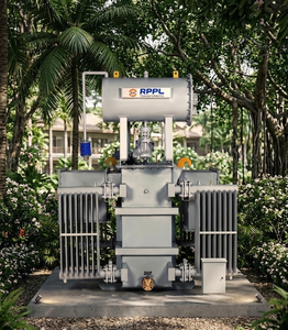 Distribution <b>Transformer</b> 250 kVA Oil Cooled Step Down 11kV to 33kV ONAN 50Hz Dyn11 Copper Winding Tap Changer - Product Image 3