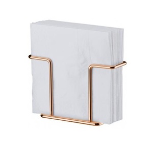 crafted metal napkin holder stylish tabletop utility for graceful dining arrangements and refined home comfort - Product Image 4