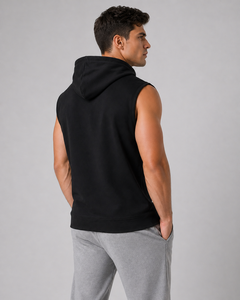 Sudadera sin mangas: mejora tu ropa deportiva con una prenda transpirable, duradera y elegante. Totalmente personalizable para tu marca. Servicio OEM. - Product Image 5