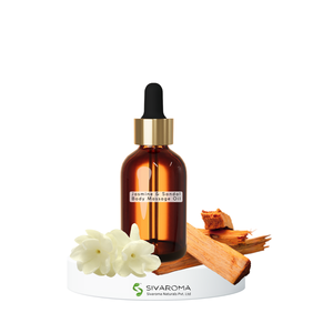 Jasmine Sandal Body Massage Oil OEM Manufacturer Supplier <b>Bulk</b> Wholesale Private Label Export Quality Spa Salon Oil - Product Image 1