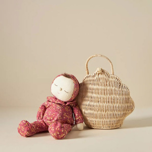 Jouets pour enfants, sac à main en rotin tissé à la main, coquillage naturel, accessoires pour enfants, jouets pour bébés, vente en gros, 100% - Product Image 5