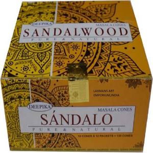 Deepika sandale cônes d'encens aromatiques faits à la main parfum en gros mélange assortis arômes - Product Image 1