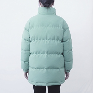 Veste longue matelassée à capuche pour femme, chaude, d'hiver, en duvet - Product Image 6