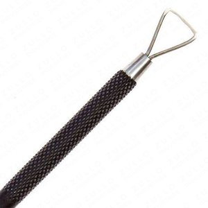 Kit d'outils de manucure en acier inoxydable à marque privée avec pousse-cuticules à poignée noire, nettoyeur d'ongles et dissolvant de vernis pour usage en salon - Product Image 6
