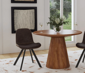 Ensemble de meubles de banquet pour hôtel de luxe, table ronde en bois de grande taille, finition naturelle, table centrale, produit de qualité supérieure - Product Image 4