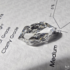 Diamant de laboratoire Marquise néerlandaise de 5 carats, certifié IGI, excellente taille géométrique modifiée, clarté VS1, diamant blanc ovale VVS - Product Image 5
