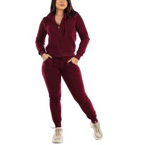 กางเกงวอร์มขายาวสำหรับธุรกิจกางเกงเอวสูงยืดได้สำหรับผู้หญิงดีไซน์แบบขาตรงกว้างสไตล์คาร์โก้ - Product Image 3