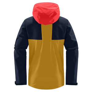 <b>Men's</b> Waterproof Color Blocked Softshell <b>Jacket</b> with Hood-Breathable Windproof Tactical Hiking Gear Featuring Custom Team Logo - Product Image 5
