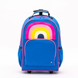 Rainbow <b>student</b> trolley <b>backpack</b> fashion large capacity school bag - Product Image 1