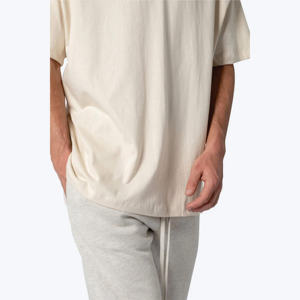 High Quality 270g Oversized Tshirt <b>Men</b> Heavy Cotton Custom Logo Heavyweight T <b>Shirt</b> <b>Men's</b> T- <b>shirt</b> - Product Image 4