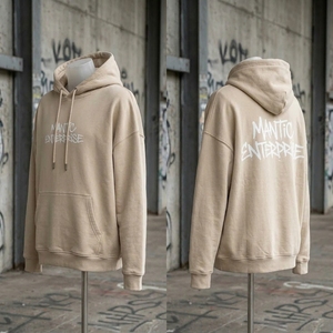 เสื้อฮู้ดดี้ผู้ชายขายส่ง ระบายอากาศได้ดี พร้อมโลโก้สั่งทำได้ คุณภาพสูง สีพื้น เรียบง่าย สวมใส่สบาย - Product Image 2