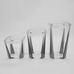 Pot à bonbons acrylique de forme octogonale - Product Image 3