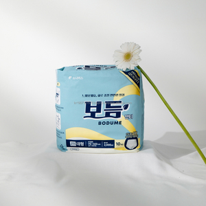 BODUME Couche-culotte absorbante 2000 ml pour adulte, ultra douce, respirante, en tissu non tissé, jetable, avec protection anti-fuites 3D - Product Image 1