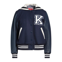 Blouson Bomber Oversize Hiver Personnalisé en Polyester et Laine, Respirant, Écologique, avec Logo Brodé Vintage, à Capuche, pour le Sport
