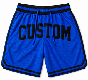 Shorts de basket-ball jaunes personnalisés pour hommes avec bordure noire, taille à cordon de serrage, style sportif, tissu en maille respirant avec logo - Product Image 4