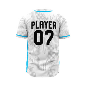 Custom Digital Printed Front Logo Team Name Men's Summer Season High Quality 100% Polyester Short Sleeves <b>Baseball</b> Jerseys - Product Image 6